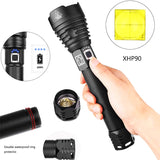 LED Flashlight Zoom USB Rechargeable Power - 5minutessolution