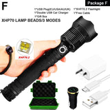 LED Flashlight Zoom USB Rechargeable Power - 5minutessolution