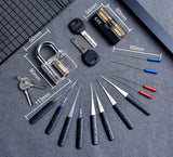 Key and Lock With Broken Key Removal Hook Kit - 5minutessolution