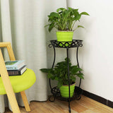 Double Layer Garden Lawn Gardening Plant Stands - 5minutessolution