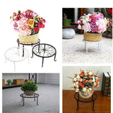 Iron Potted Flower Pot Garden Lawn Gardening Plant Stands - 5minutessolution