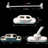 Baby Safety Window Cable Lock and Key Restrictor Multifunctional - 5minutessolution