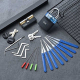 Key and Lock With Broken Key Removal Hook Kit - 5minutessolution