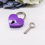 Heart Lock and Key Vintage Old Antique Style - 5minutessolution