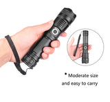 LED Flashlight High Lumens Flashlight USB Torch Hunting Lamp Hand Light - 5minutessolution