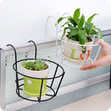 Balcony Hanging Flowerpot Garden Lawn Gardening Plant Stands - 5minutessolution