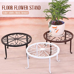 Iron Potted Flower Pot Garden Lawn Gardening Plant Stands - 5minutessolution