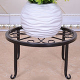 Iron Potted Flower Pot Garden Lawn Gardening Plant Stands - 5minutessolution