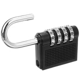 Heavy Duty 4 Dial Digit Combination Key and Lock - 5minutessolution