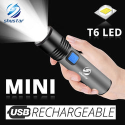 LED Flashlight Waterproof camping light Zoomable Torch - 5minutessolution