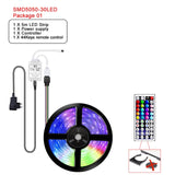 RGB 5050 Remote Control LED Strip Light DC12V 5M/10M/15M Waterproof Flexible Led Light Strip for Home Garden Decoration - 5minutessolution