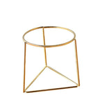 Metal Geometrical Circle Garden Lawn Gardening Plant Stands - 5minutessolution