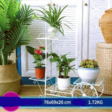 4-Tier Garden Lawn Gardening Plant Stands - 5minutessolution